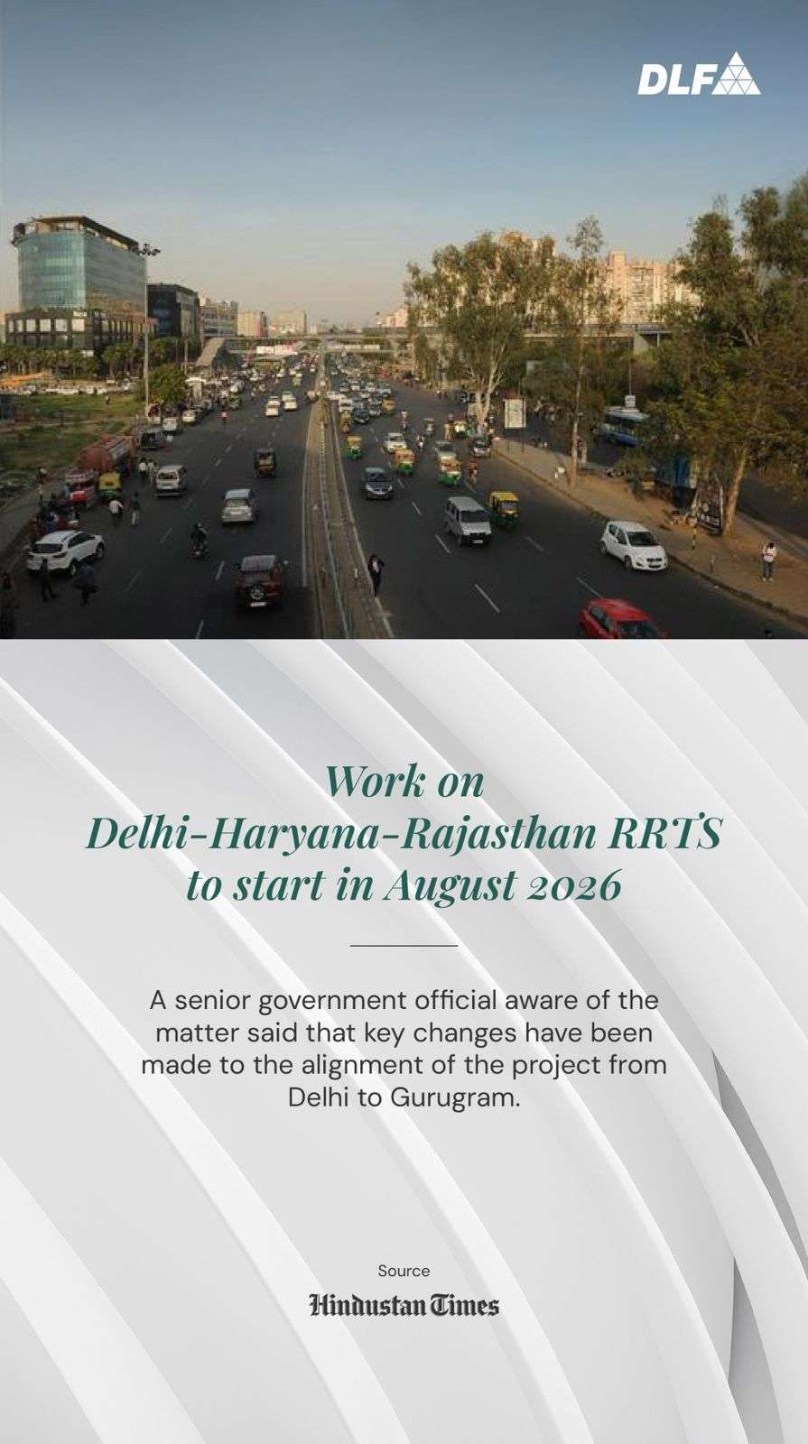 Work on Delhi-Haryana-Rajasthan RRTS to start in August 2026